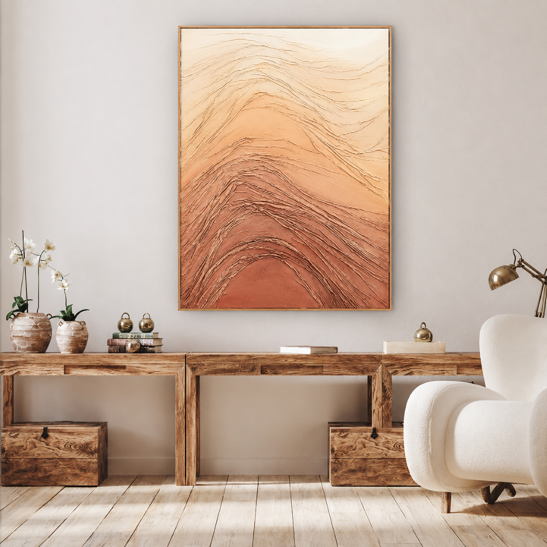 Dunes Acrylic Painting - 90x120 cm