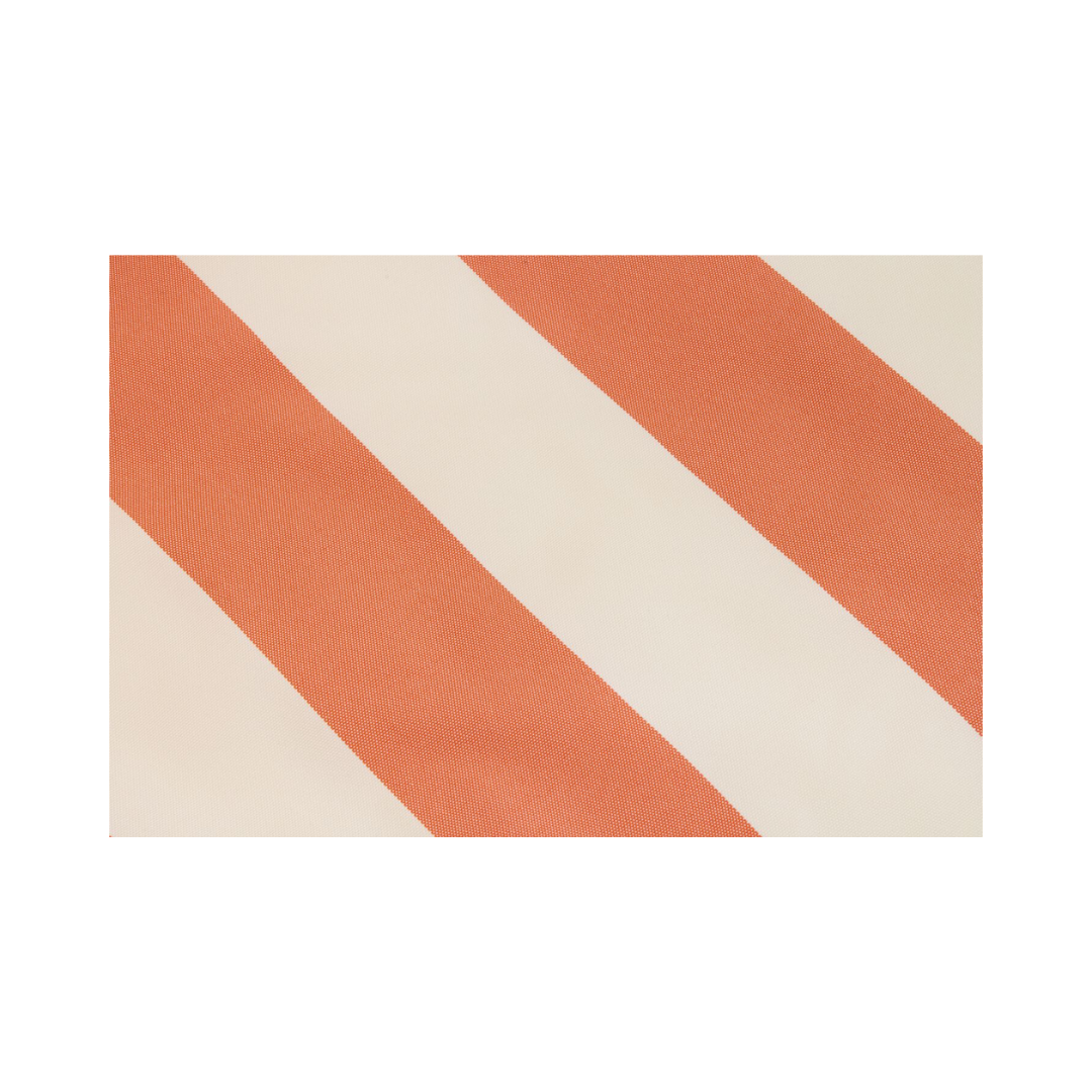 Original Outdoor Stripe  Beanbag – Orange / creme