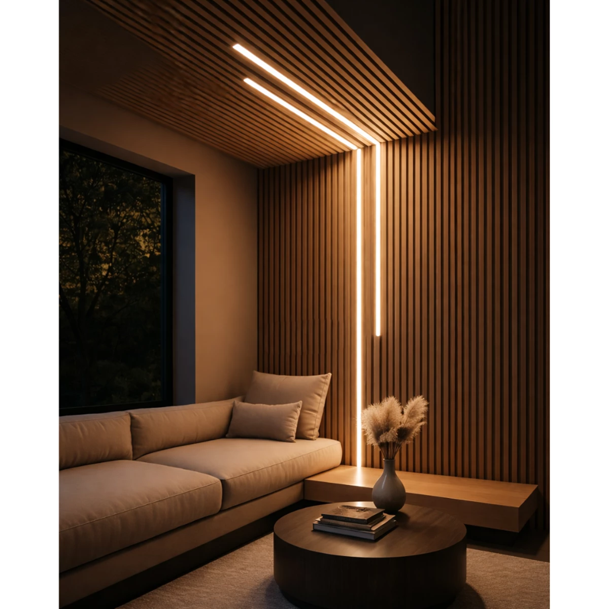 Acoustic Panel LED Light - 12W - 200cm | VALÀ - Home & Contract