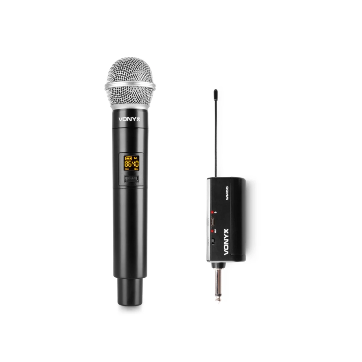 Plug-and-Play UHF Wireless Microphone System image 1