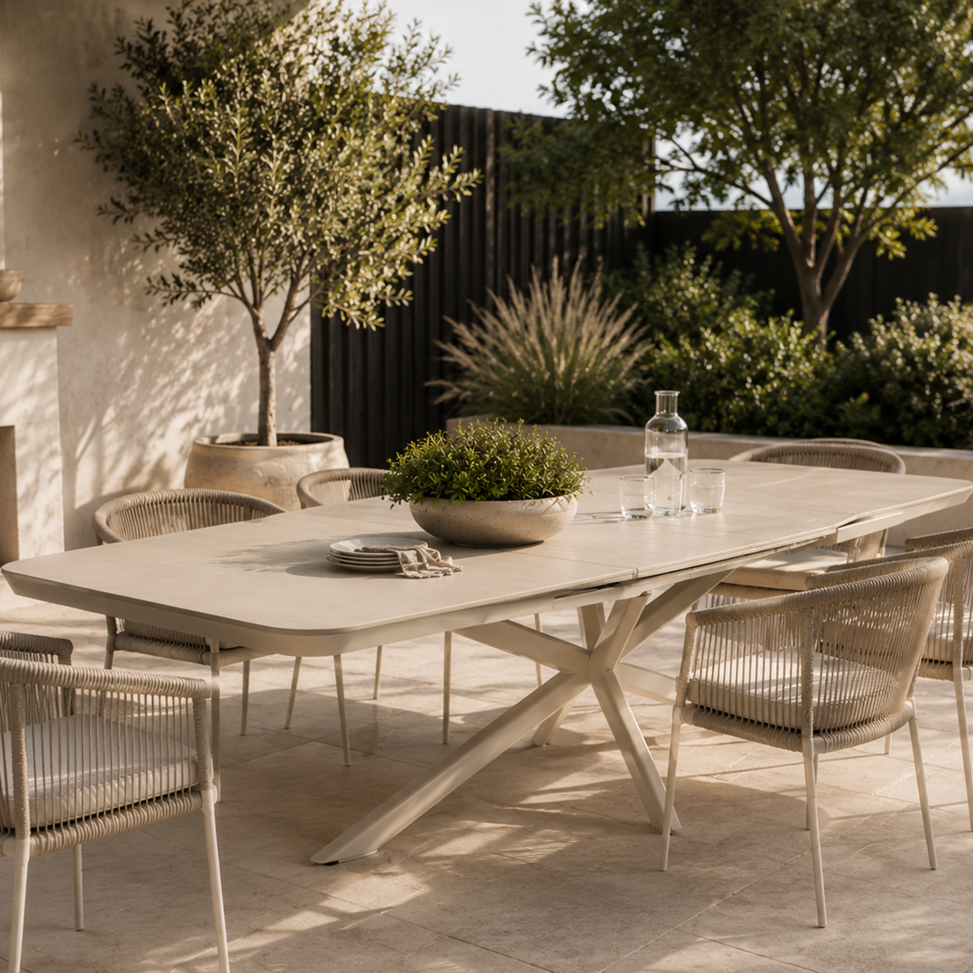 Dining Table Extending W200-260 x D100 x H76 cm