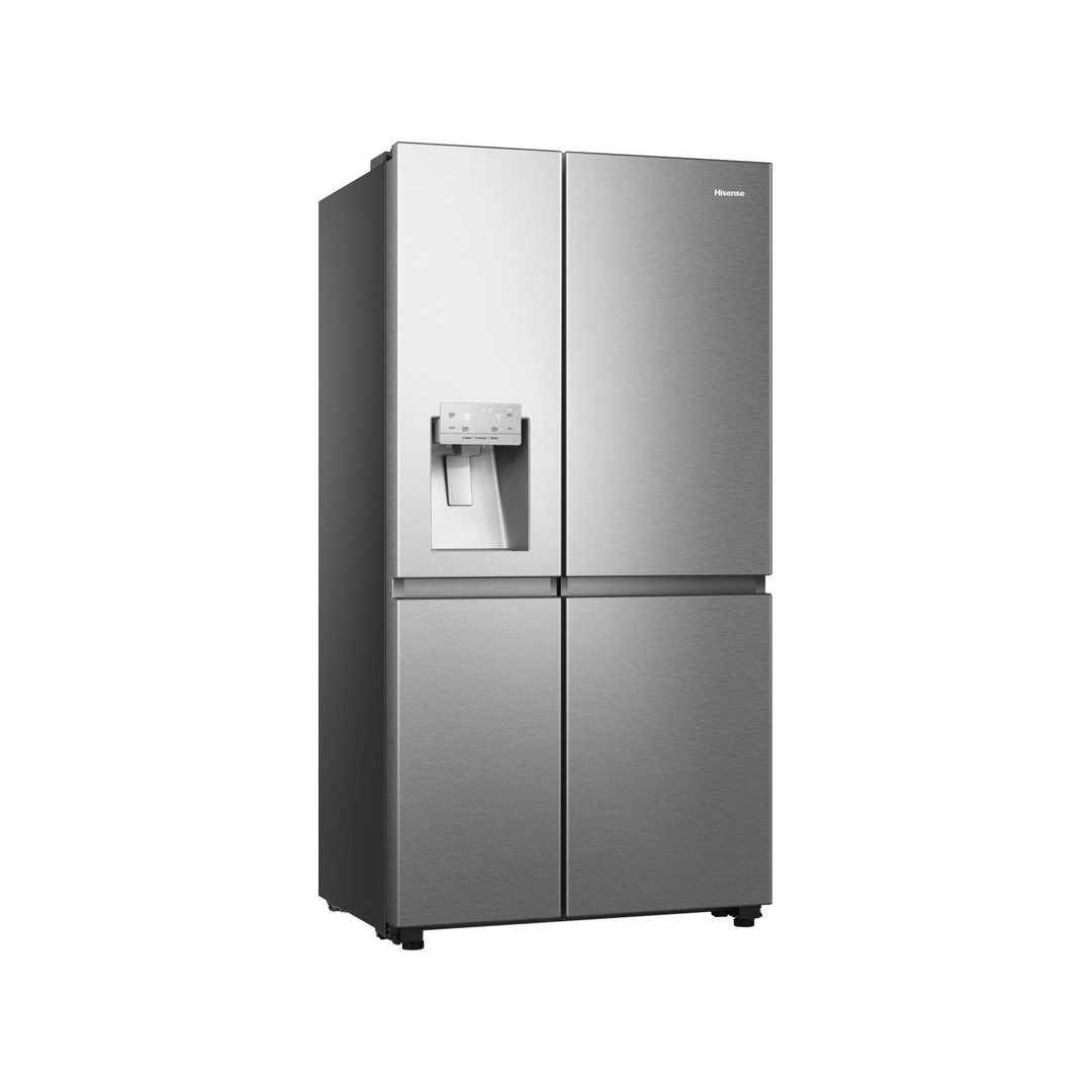 Fridge Freezer-Grey 632L  American Style Hisense