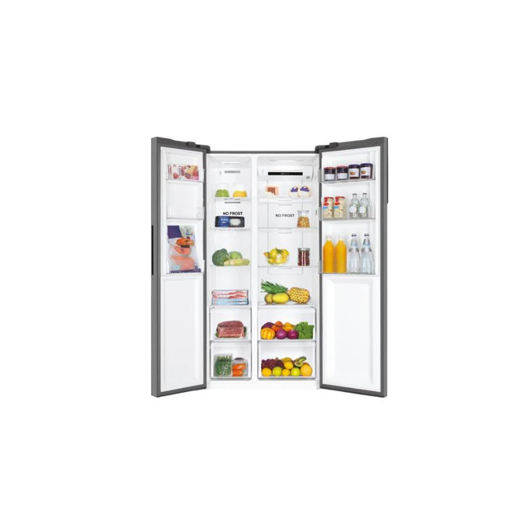 Haier Series 3 American Style Fridge Freezer – Silver 528L