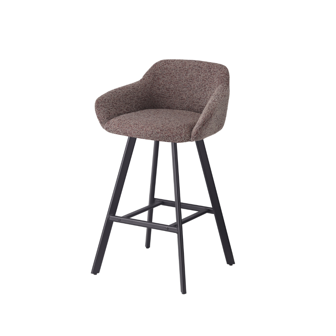 Bar Stool – Brown Stool - Black