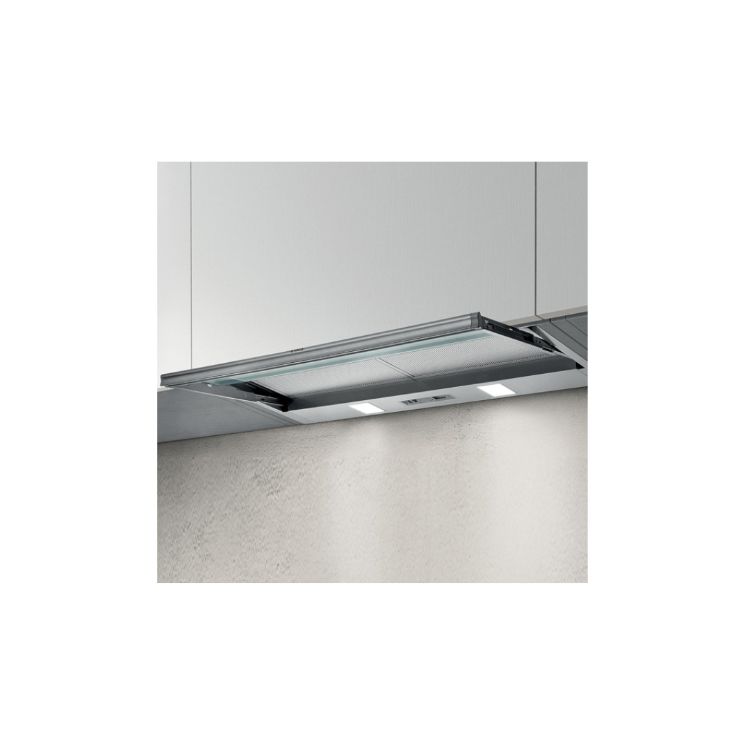 Elica Ciak LUX Built-In Kitchen Hood - Silver