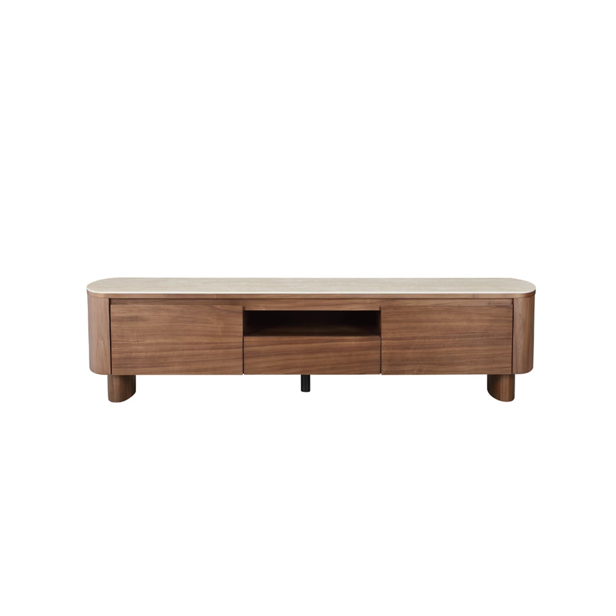 TV Unit 180x39.5x45 cm – Walnut image 1
