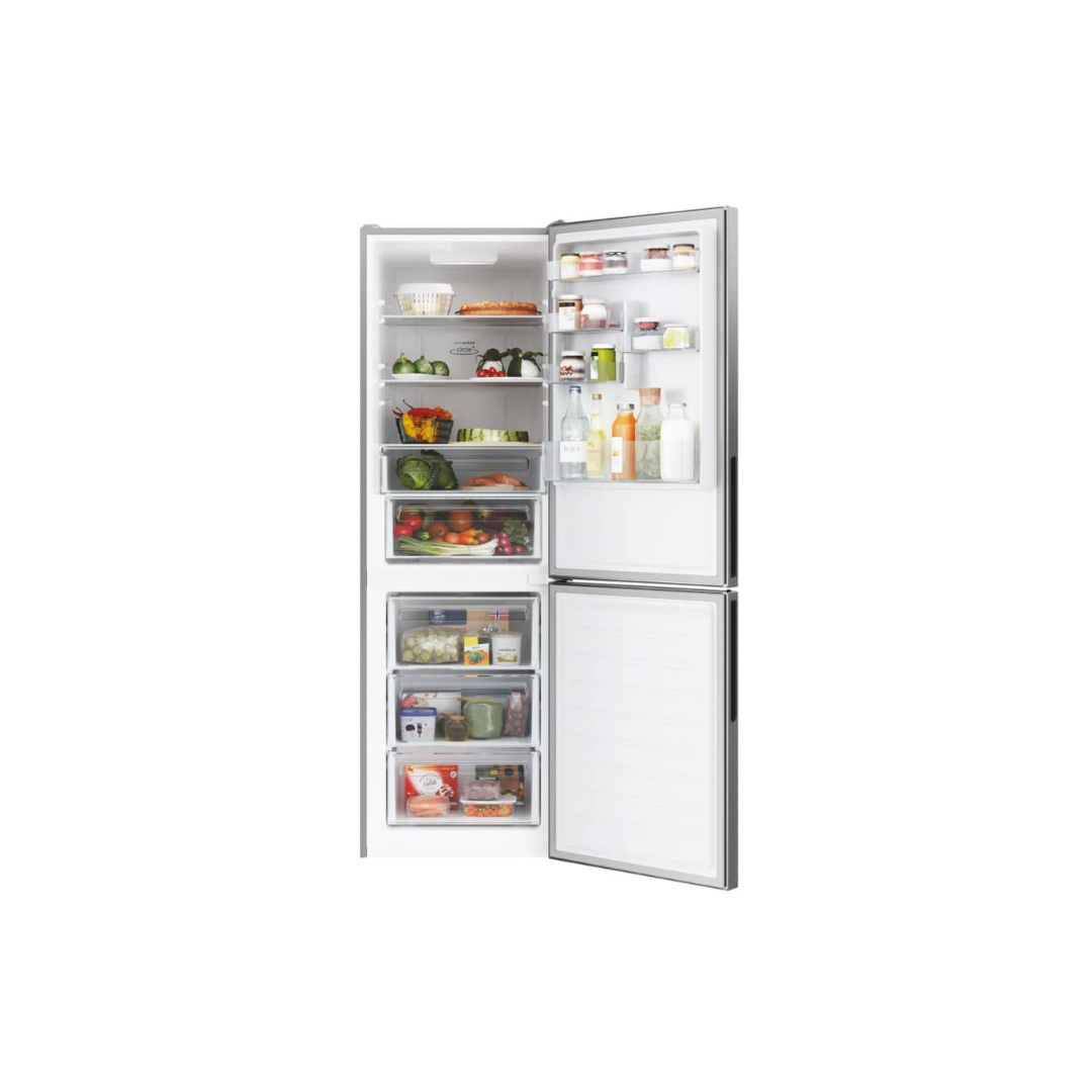 Fridge-Freezer -Grey 341L Candy Fresco