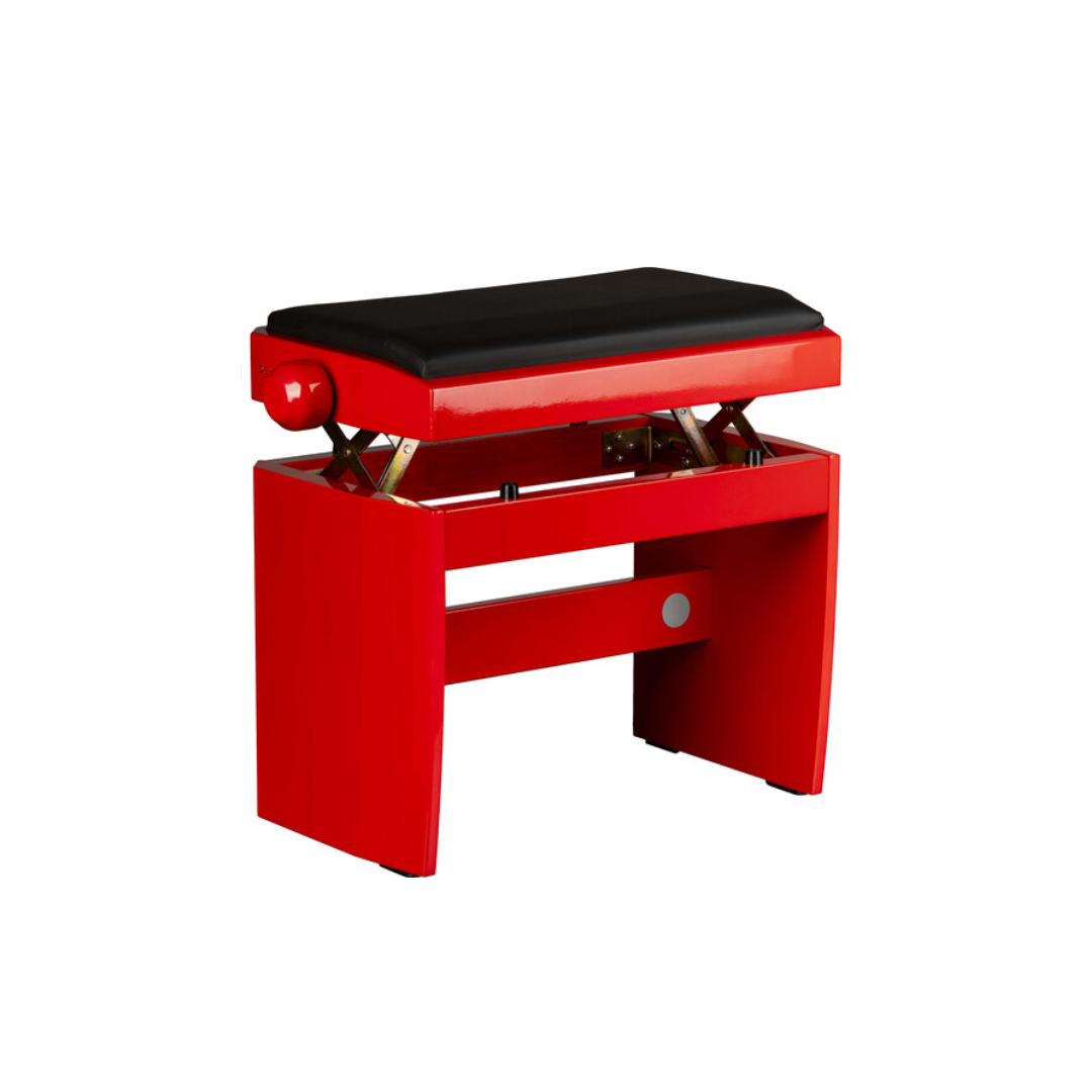 Adjustable Wooden Bench – Red Polished