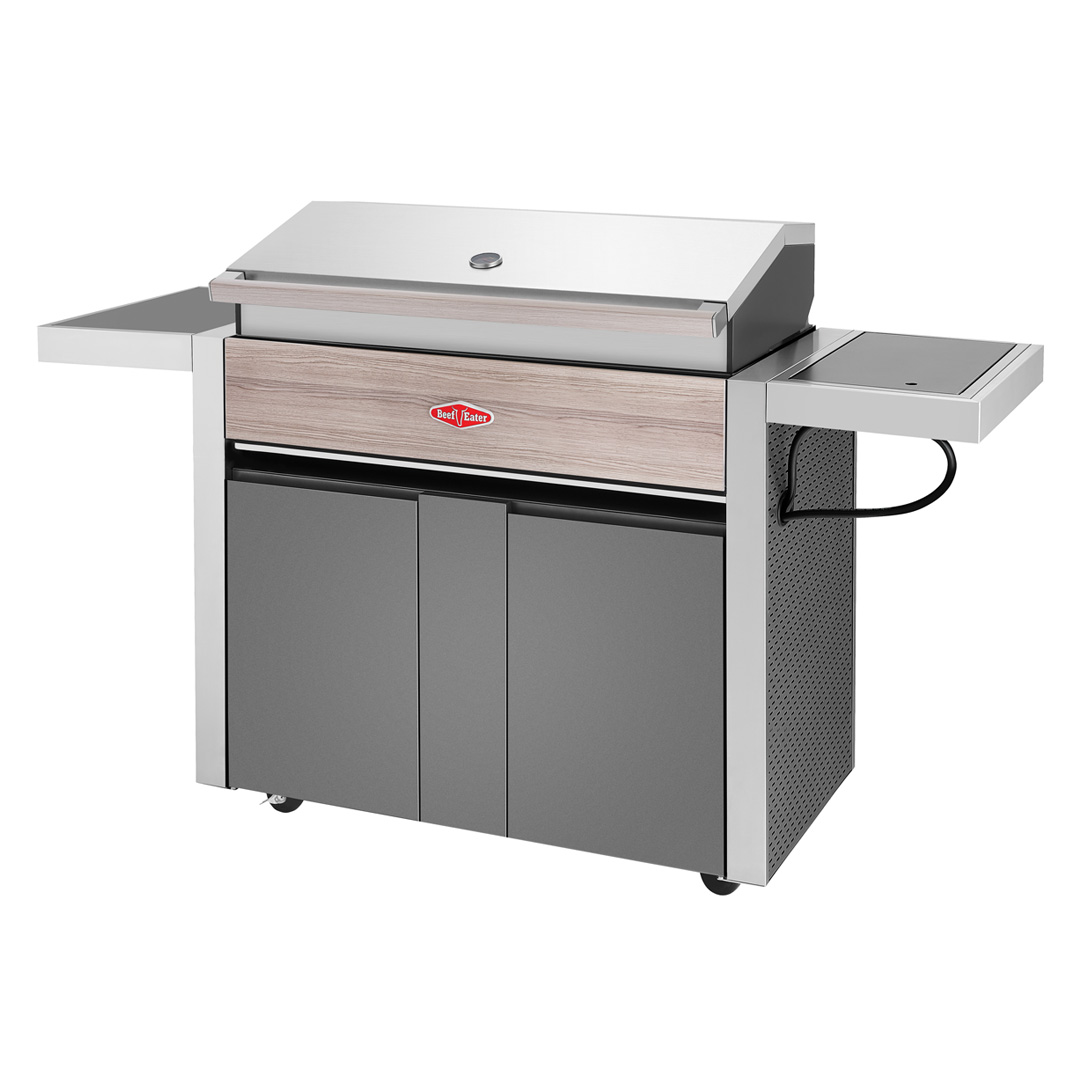 1500 Series 5 Burner Gas Grill with Trolley
