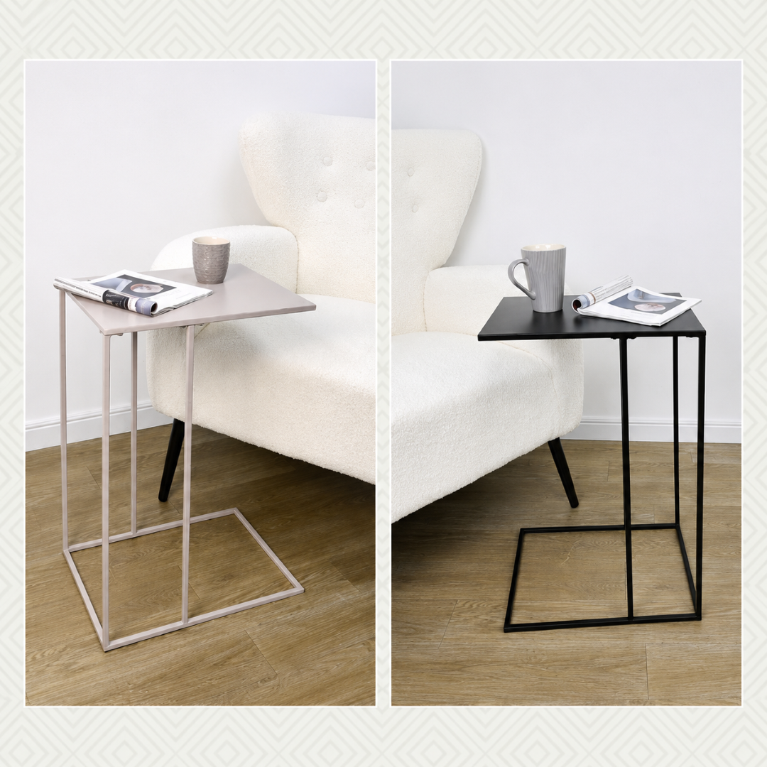 Rectangle Coffee Table W40 x D30 x H58 cm - Beige