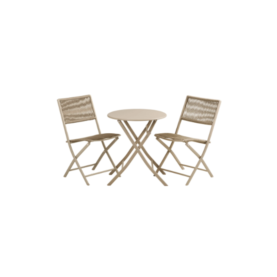 Bistro Set Arcas  – Taupe