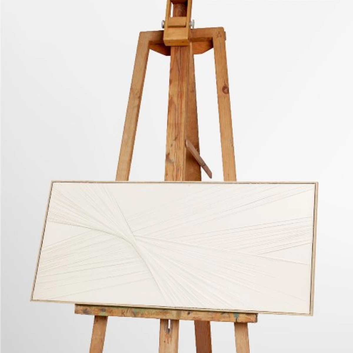 Floating Tensions Acrylic Painting - 70x140 cm image 1