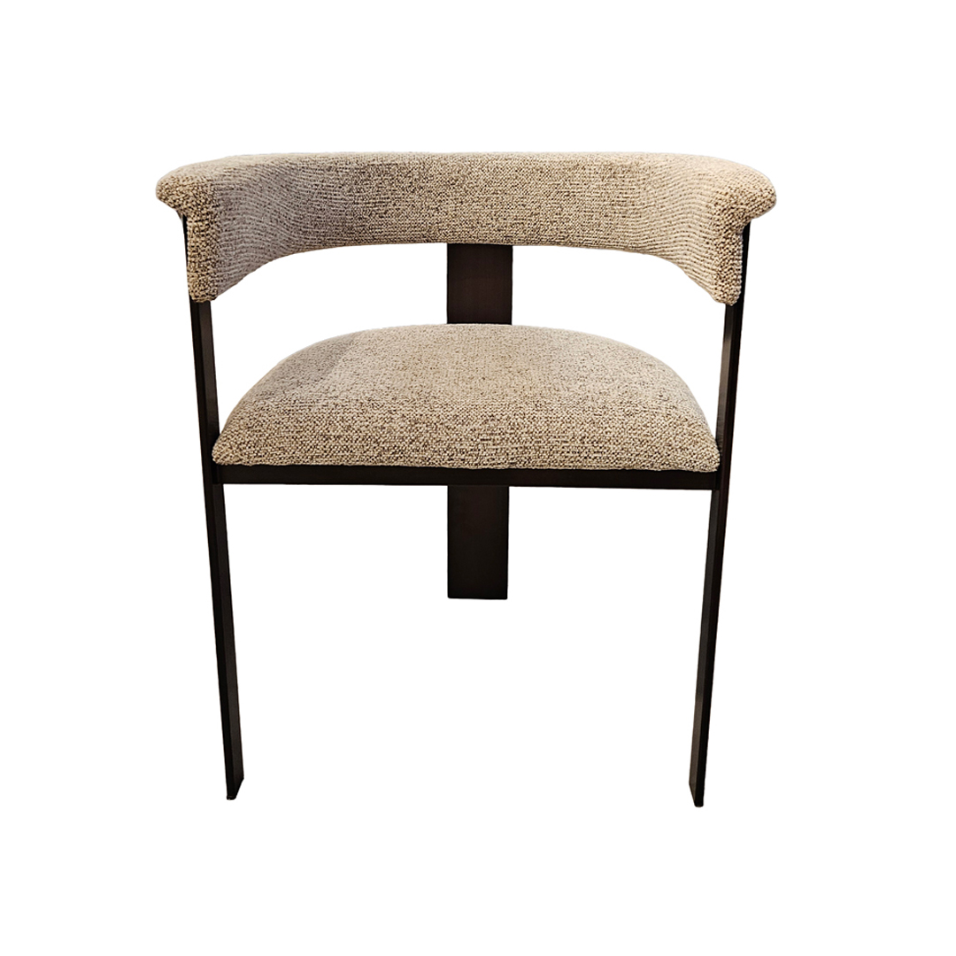 Armchair Fabric – Old Iron Tube Leg
