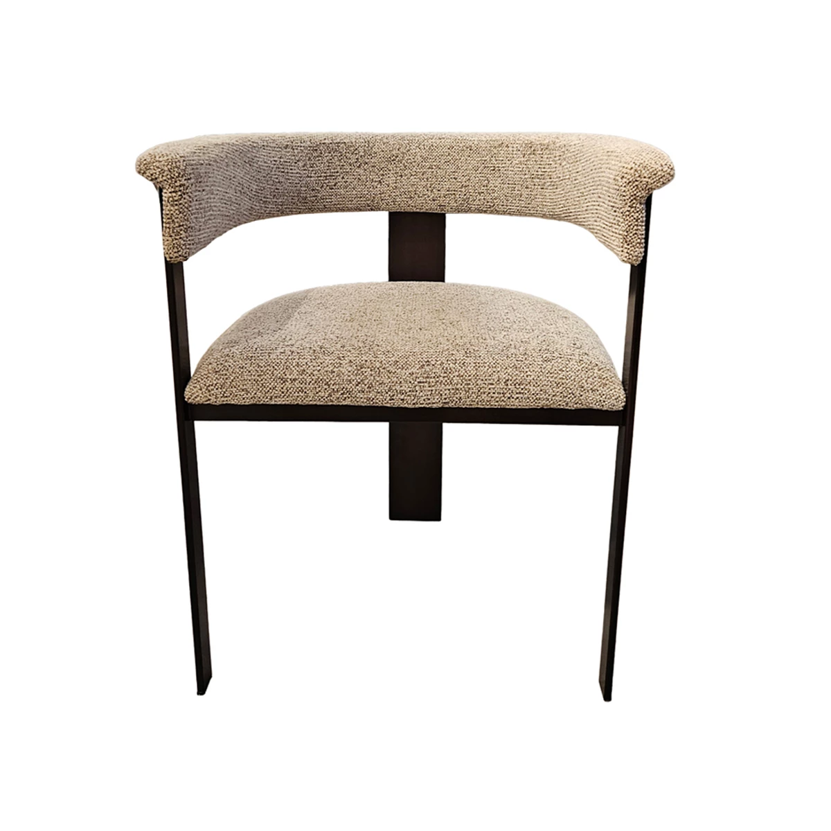 Armchair Fabric – Old Iron Tube Leg image 1