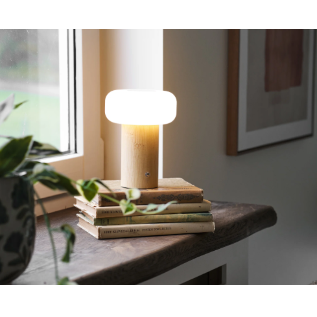 Table Lamp – Natural & White Stafford