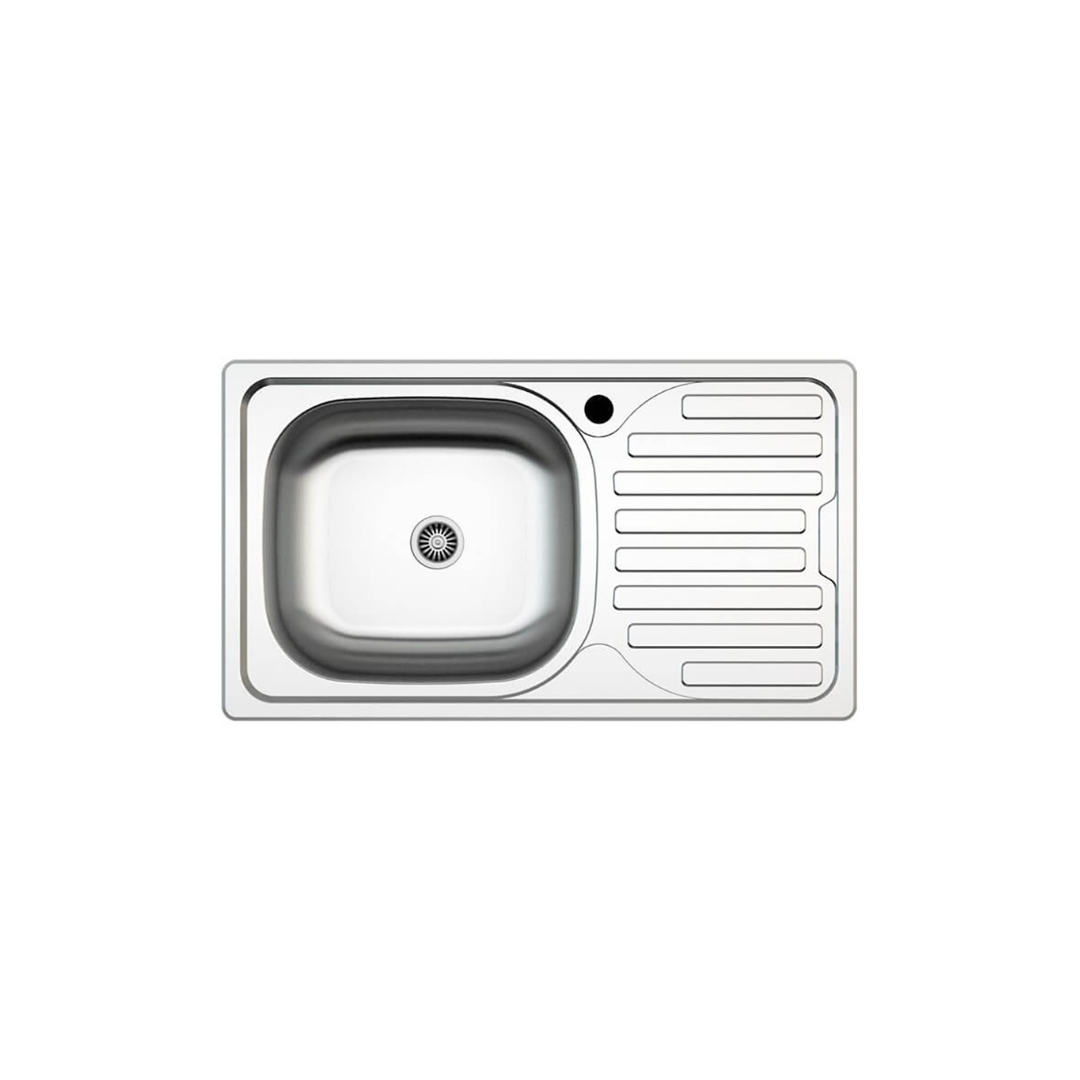 Asil Sink 1 Bowl Satin 76 x 43.5 cm
