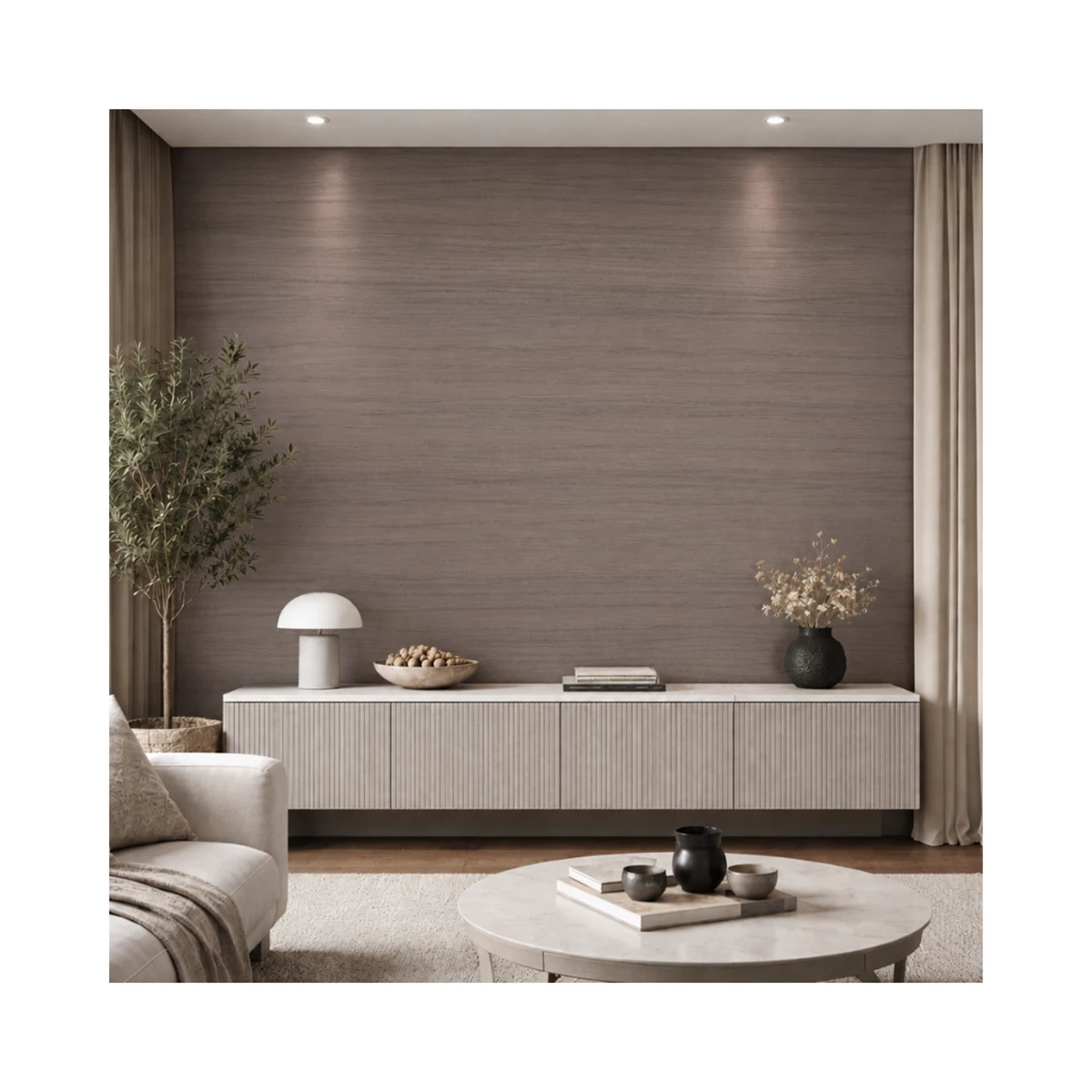 Decorative SPC - Wood Texture Walnut | VALÀ - Home & Contract