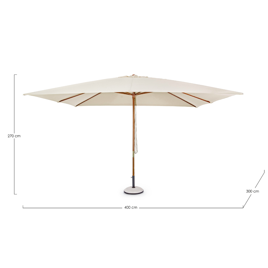 Parasol 3x4-Natural
