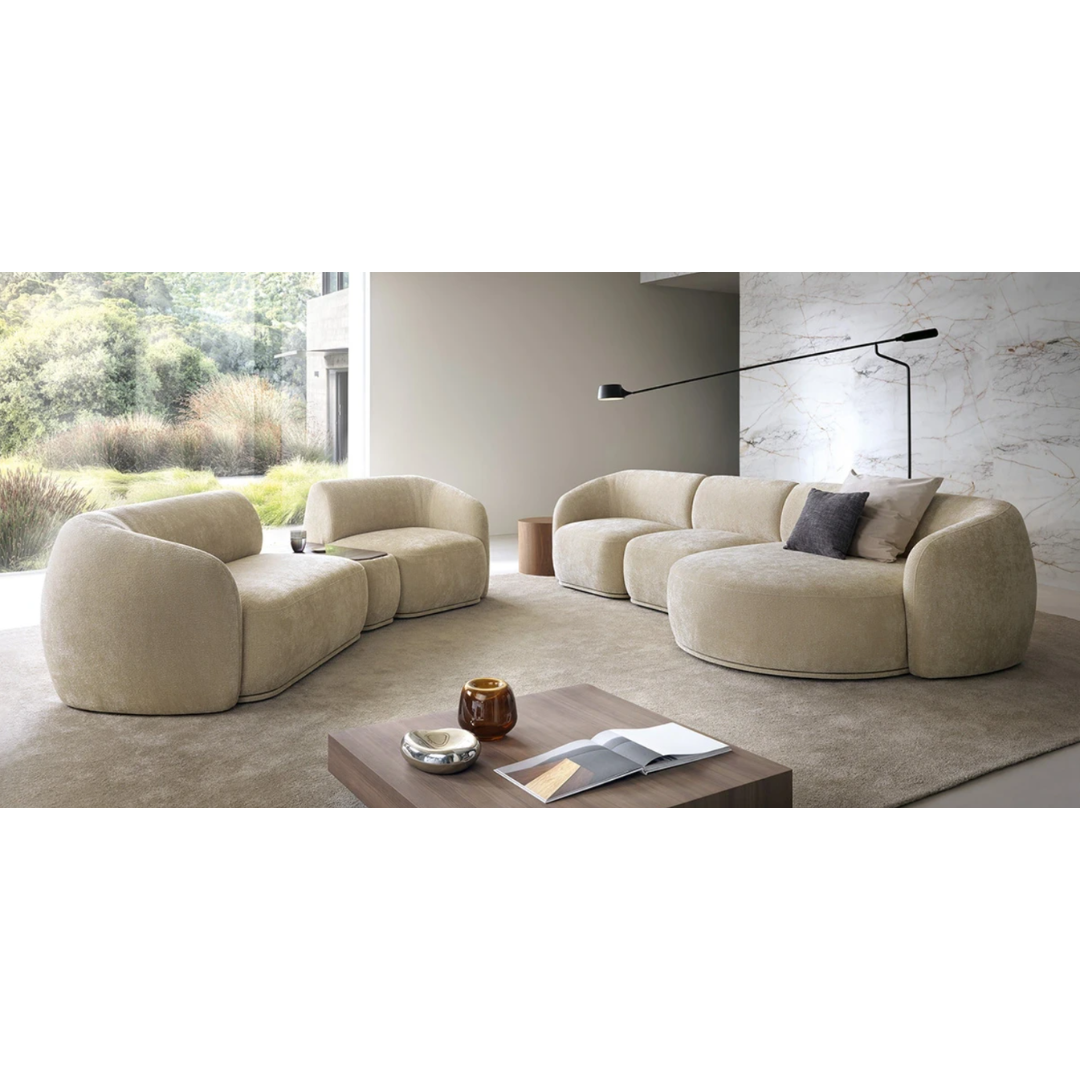 Modular Ottoman – Warm Light Beige