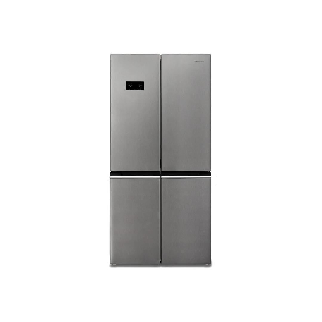 Fridge-Freezer- Sliver 488L Sharp French Style