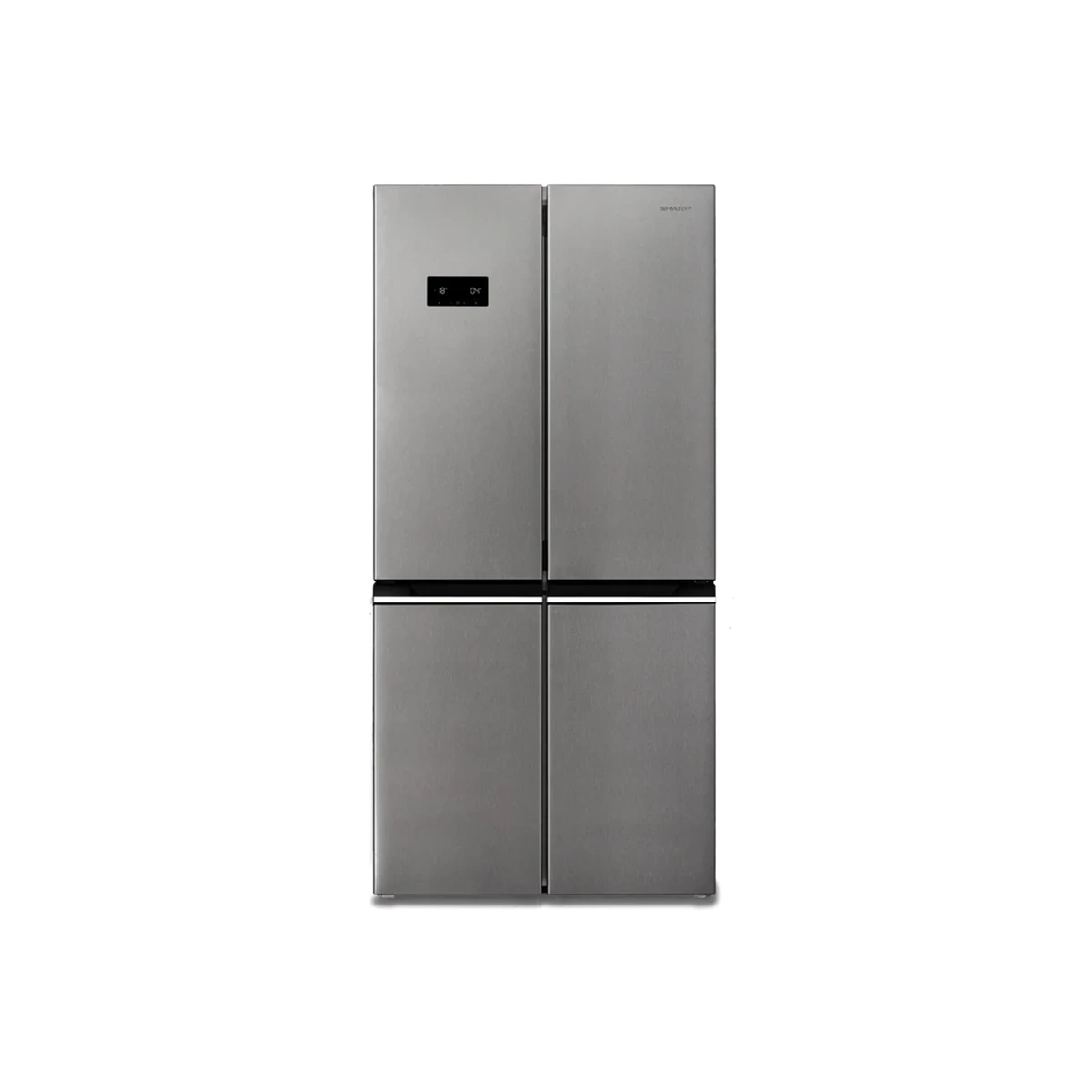 Fridge-Freezer- Sliver 488L Sharp French Style image 1