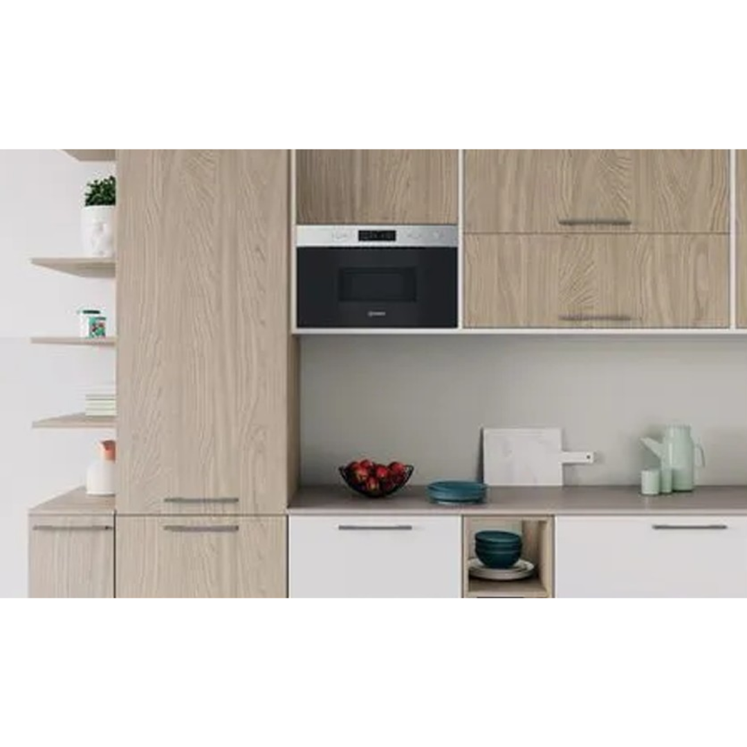 Indesit Built-In Microwave – Stainless Steel 22L