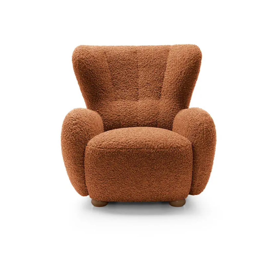 Armchair Rolf 10 – Brown