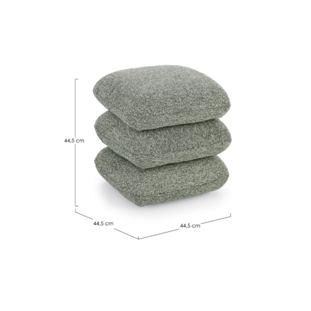 Antara Green Pouf