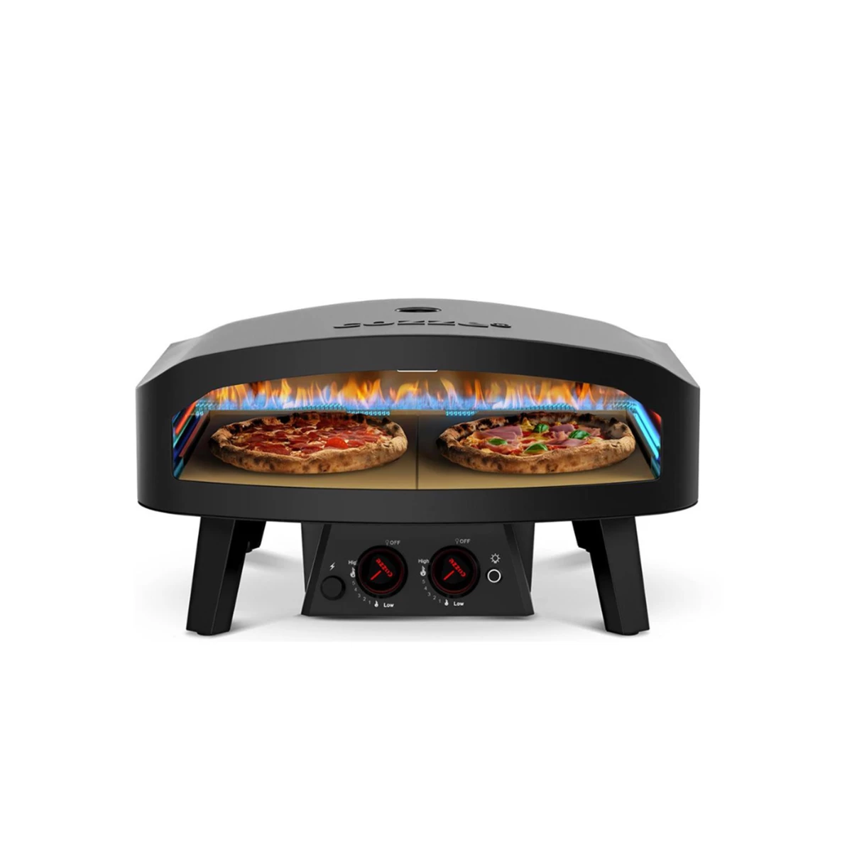 Gas Pizza Oven Black 24 Inch image 1