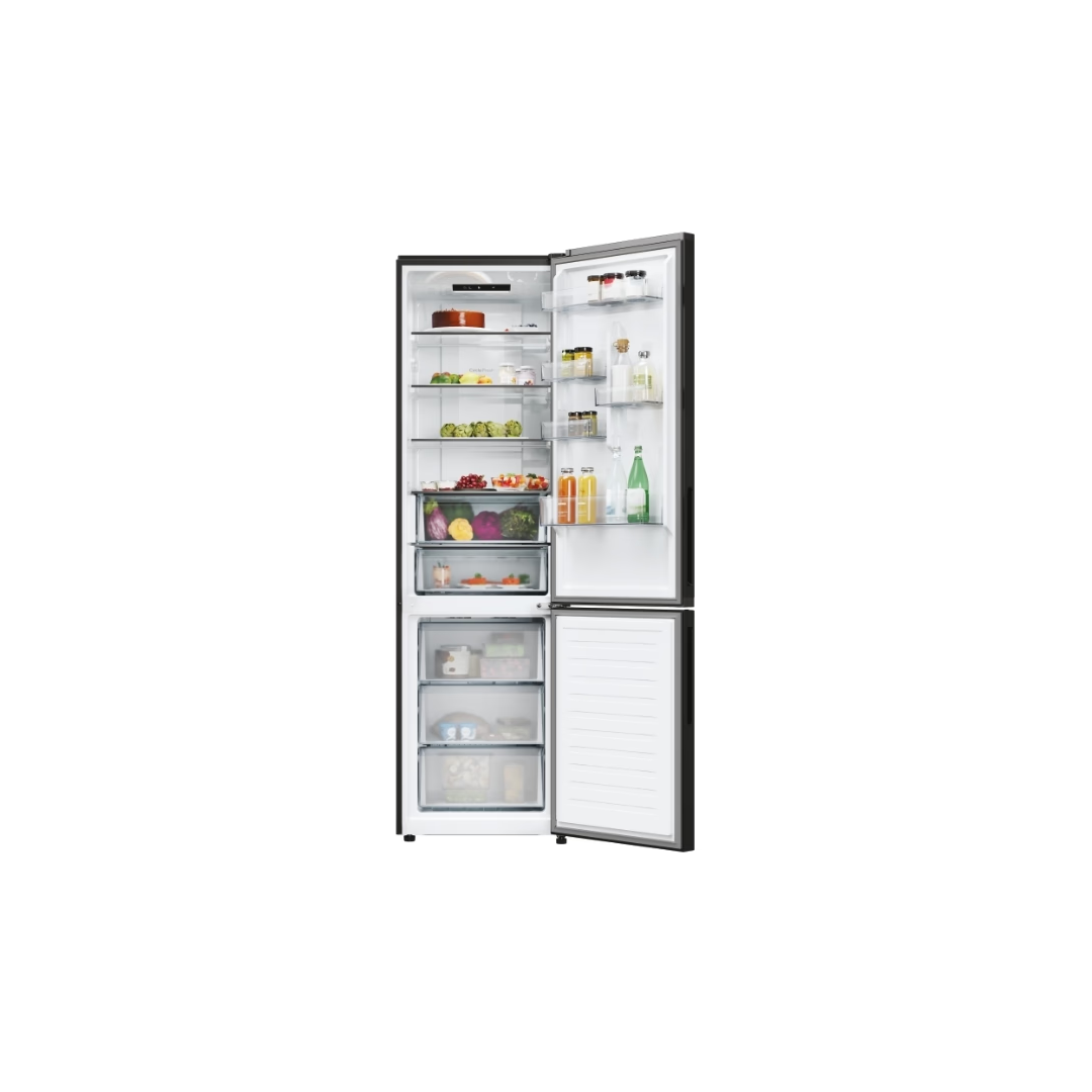 Fridge-Freezer - Black 289L Candy