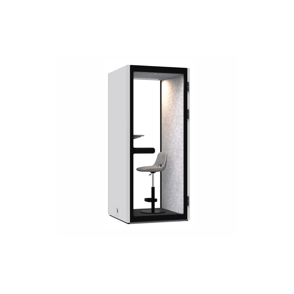 Single-Person Acoustic Booth – Grey image 1