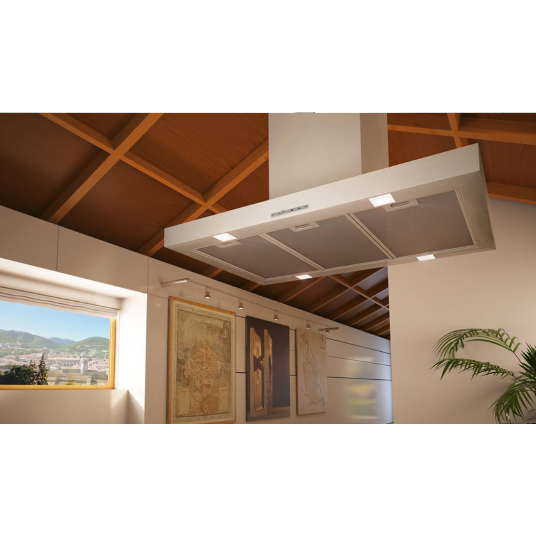 Airforce Island Extractor Hood – Silver
