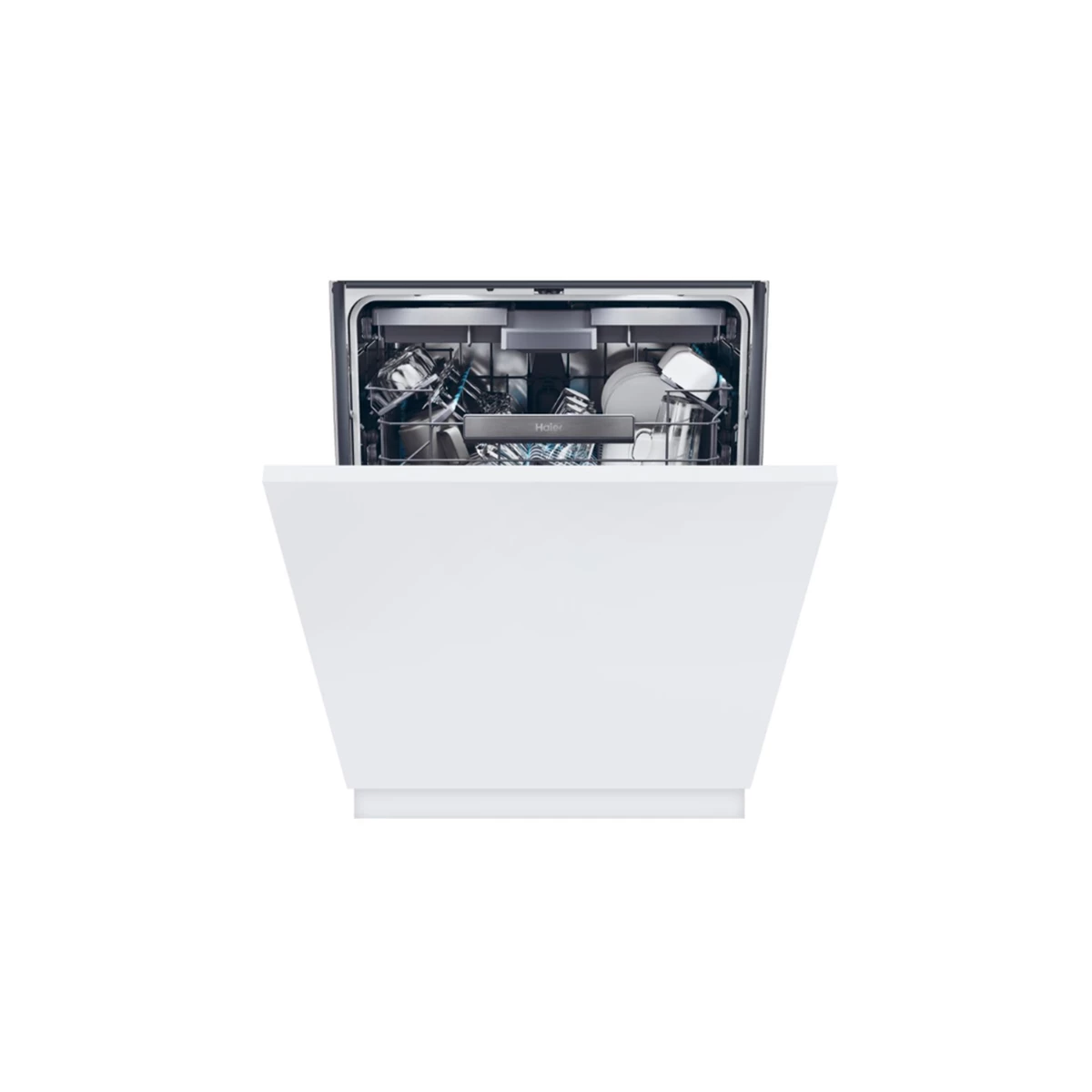 Haier Washlens Plus Built-In Dishwasher – White image 1