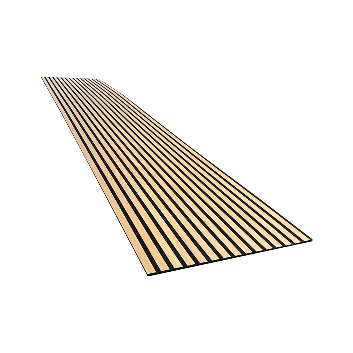 Wood Slat Acoustic Wall Panel - Light Oak One-Sided Veneer | VALÀ ...