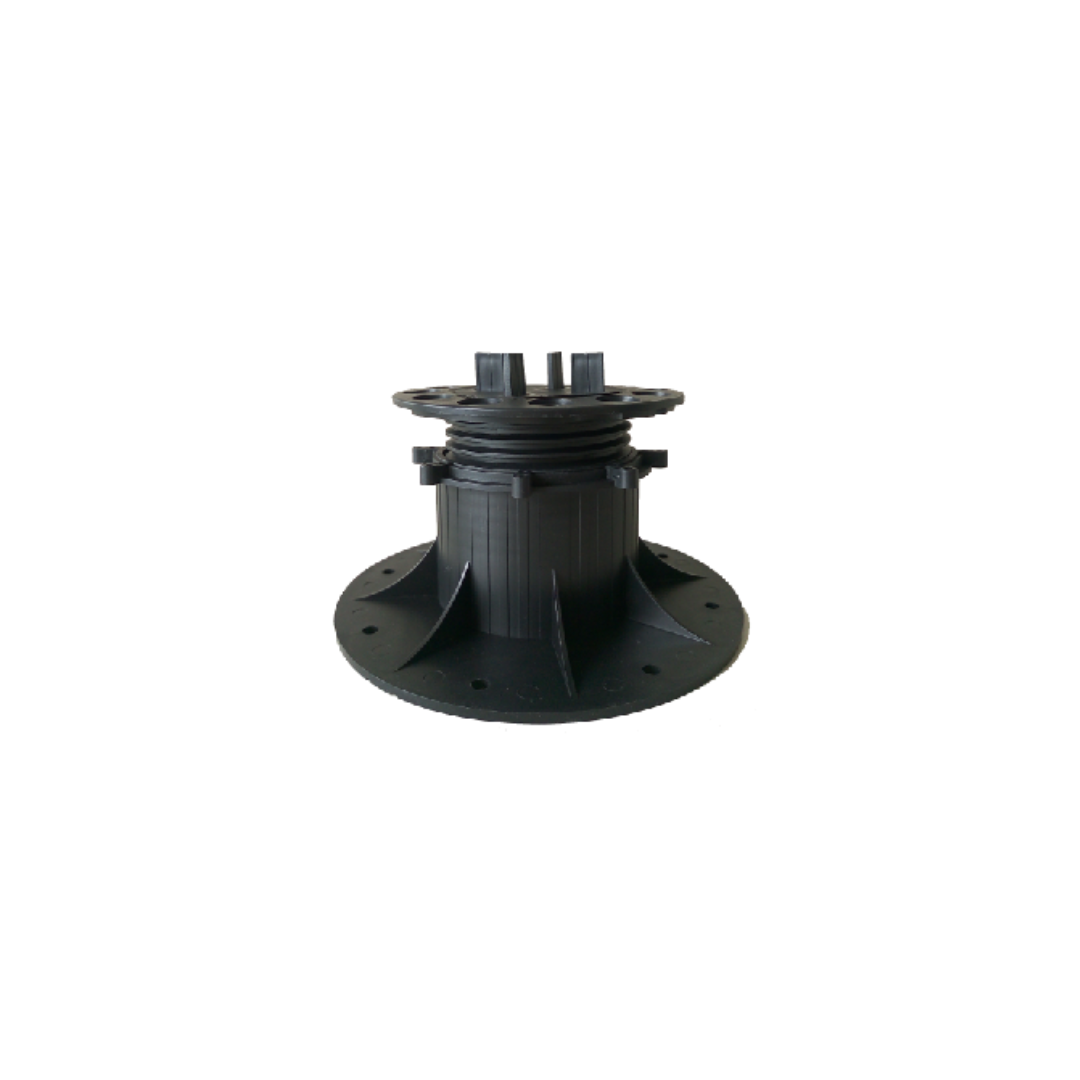 Adjustable Pedestal D – Black 80-130mm