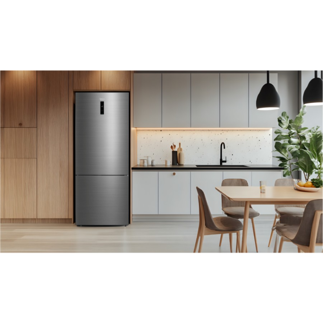 Midea Fridge Freezer No Frost – Inox 316L