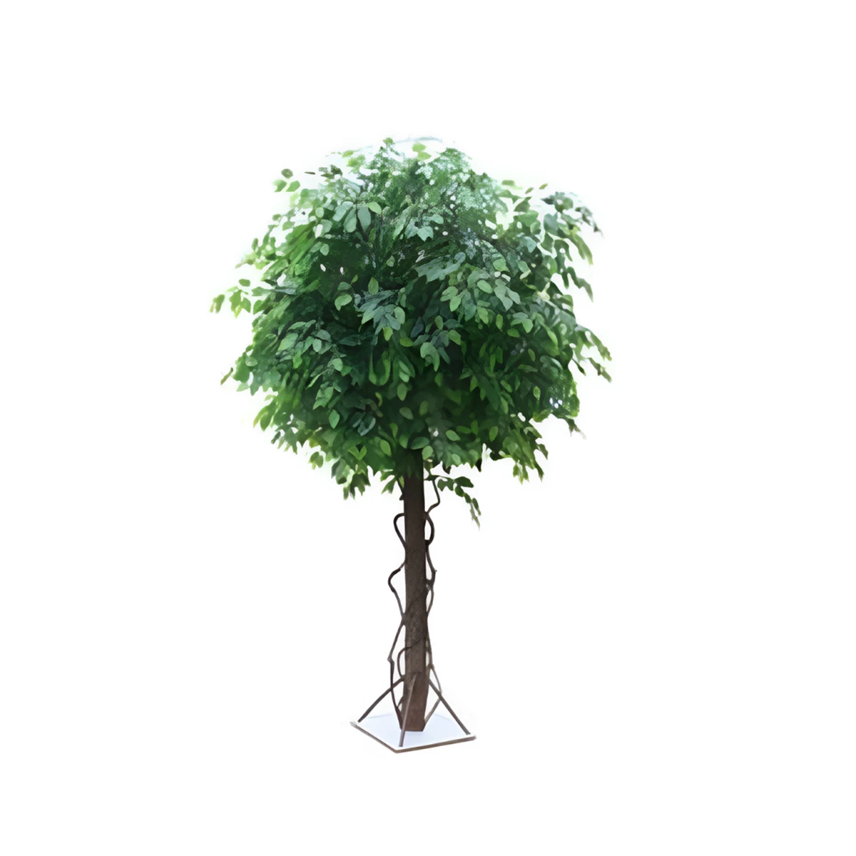 Artificial Ficus Tree with Trunk image 1