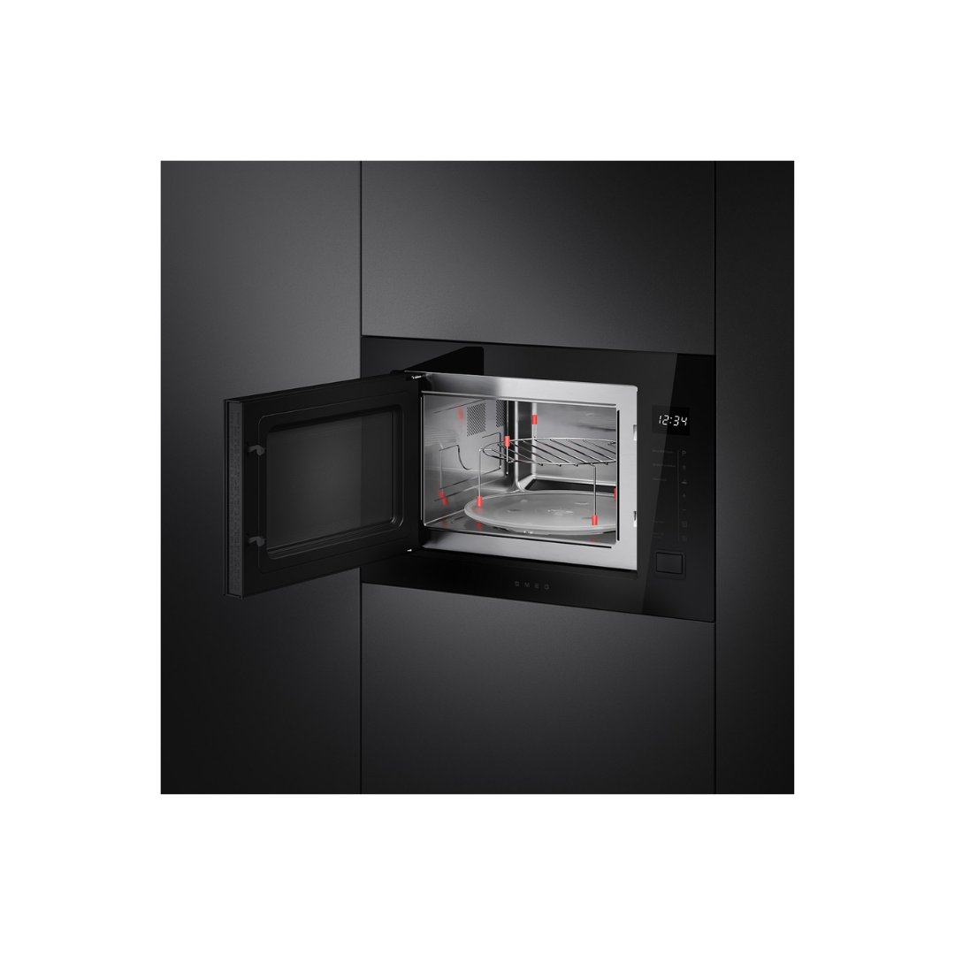 Smeg Microwave Musa Built-in – Black