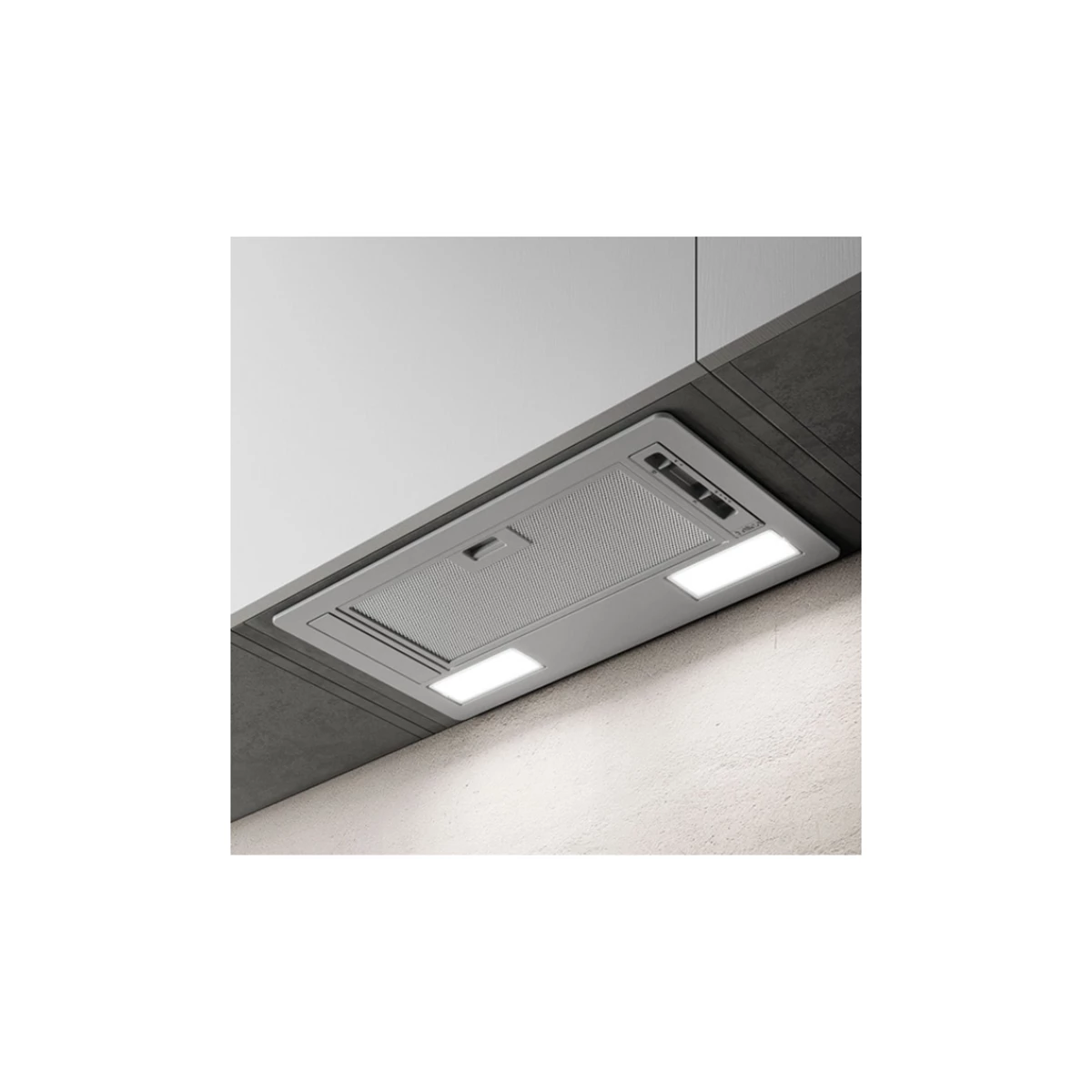 Elica ERA Built-In Kitchen Hood – Silver image 1