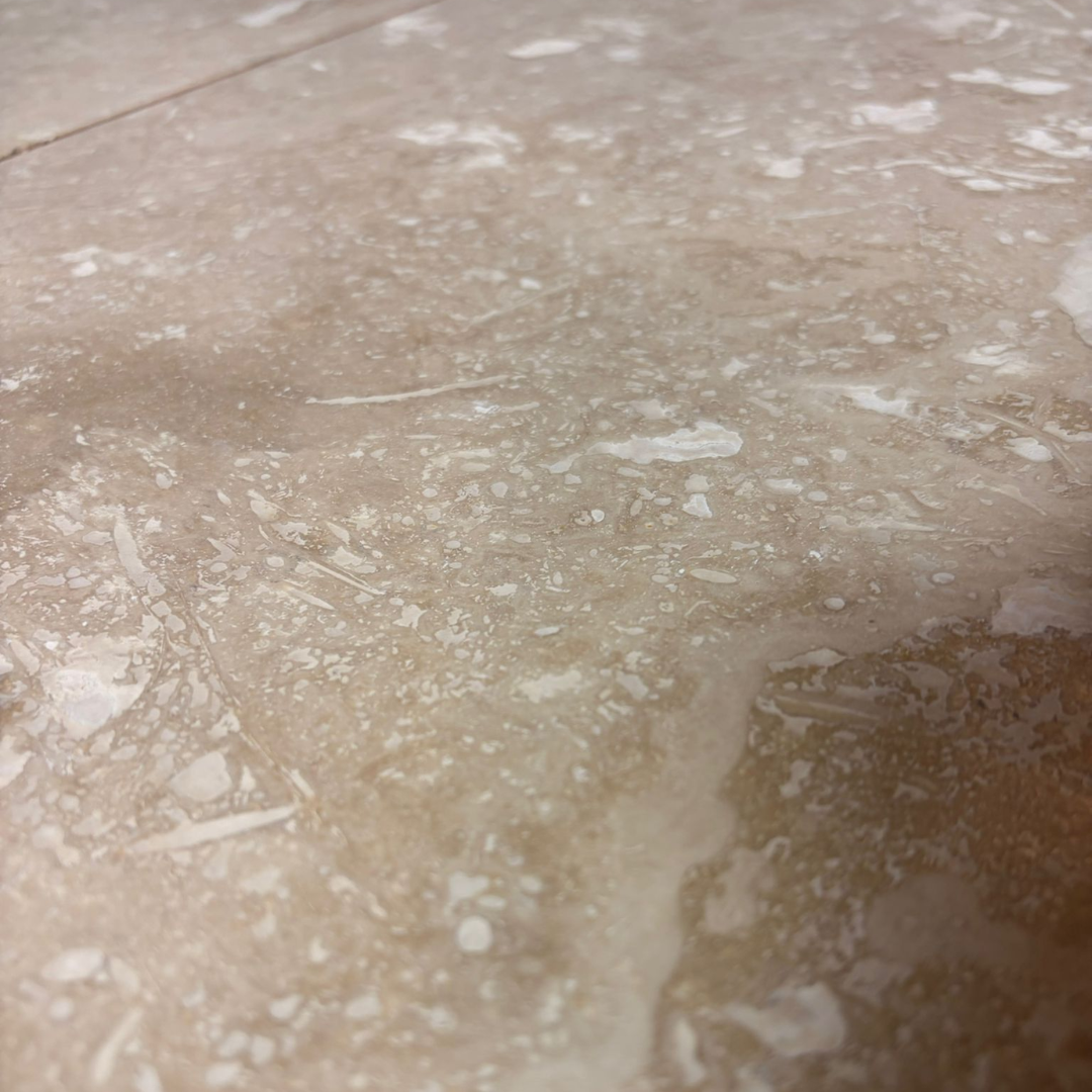 Travertine Cross-Cut 1.2cm Honed & Filled – 61x40.6cm