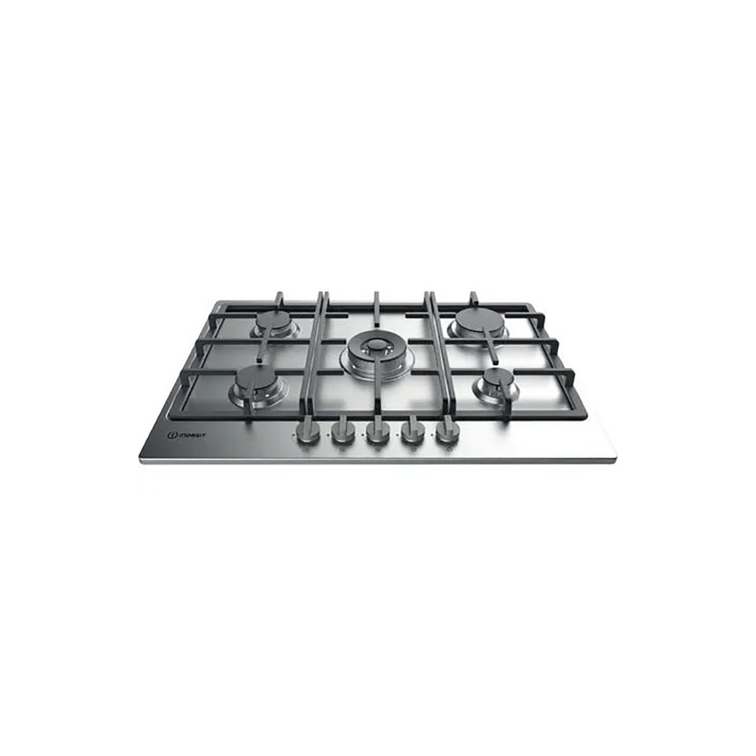 Indesit Gas Hob – Inox 5 Burners