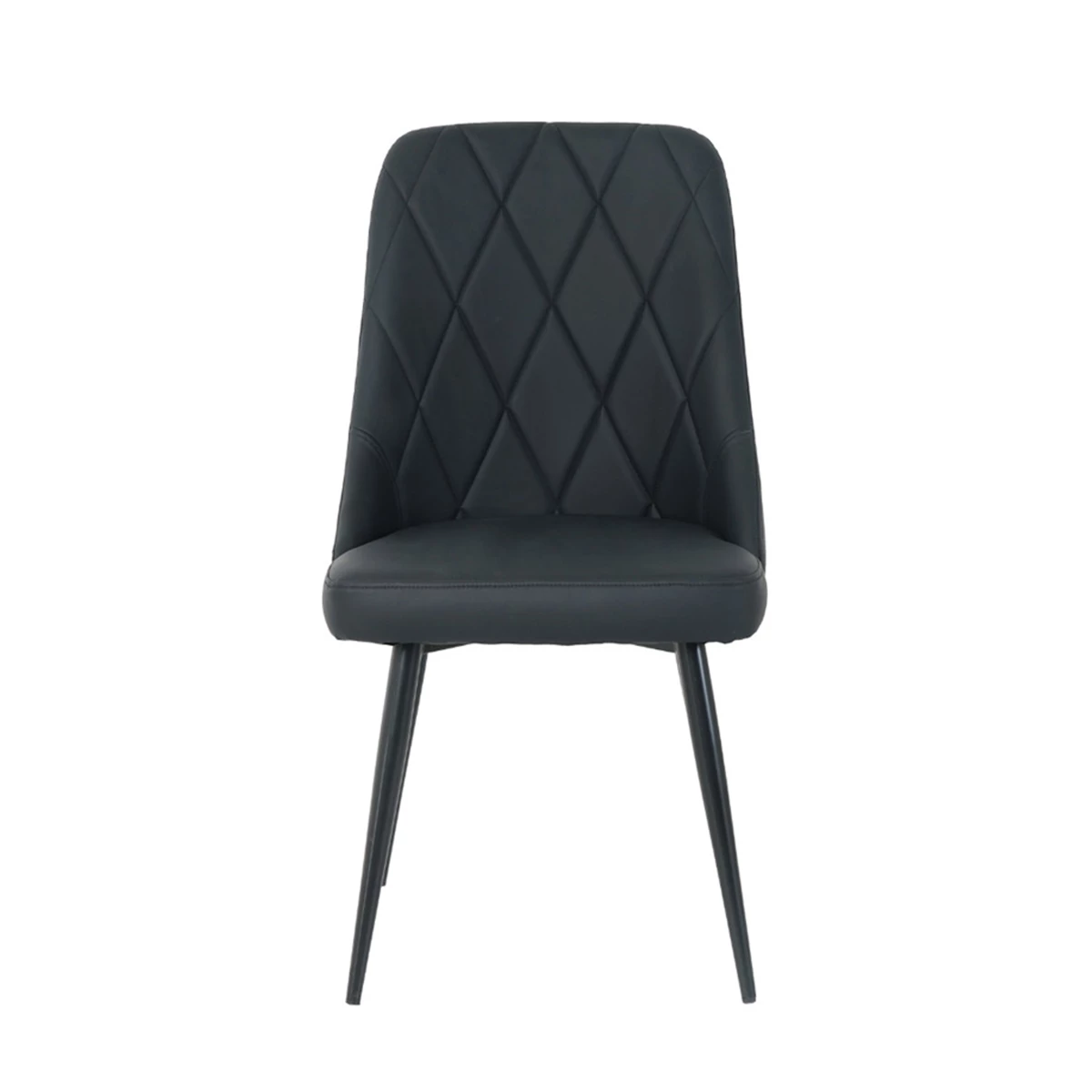 Dining Chair Black PU image 1