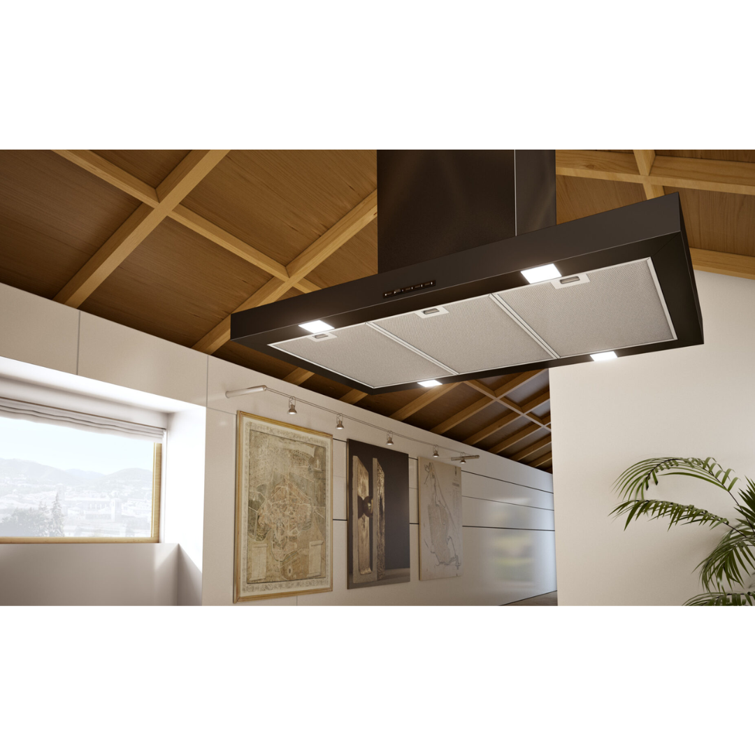 Airforce F54 Island Extractor Hood - Black