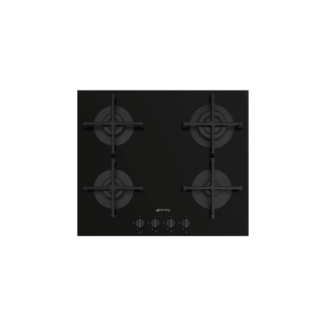 Smeg Gas Hob – Black Glass 60cm