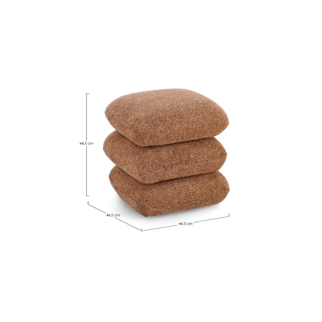 Terracotta Pouf