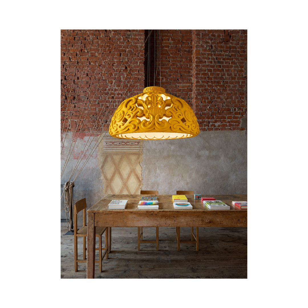Dame Of Love Hanging Lamp – Saffron Yellow