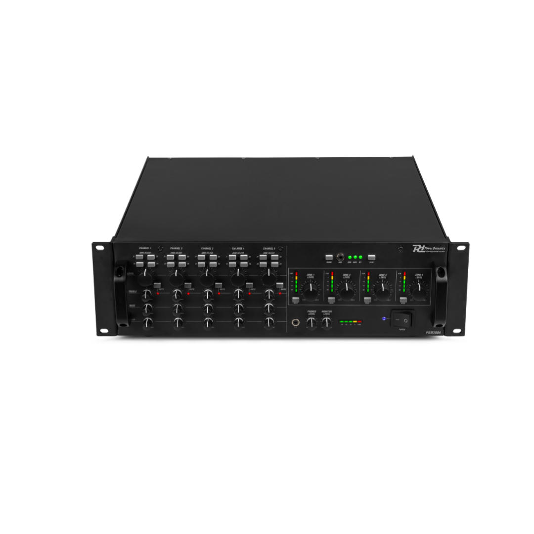 Matrix Mixer Amplifier – 4 Zone 100V 4×200W