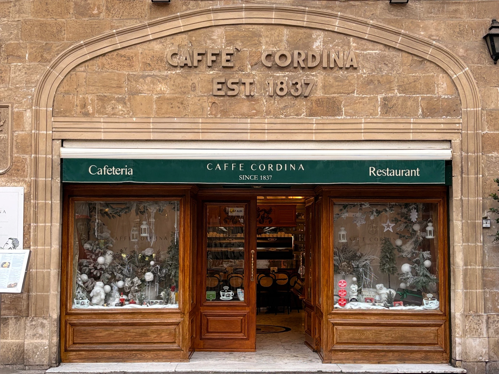Caffe Cordina featured portfolio image